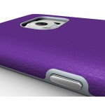 Wholesale Samsung Galaxy S7 Edge Rugged Hybrid Armor Case (Purple)